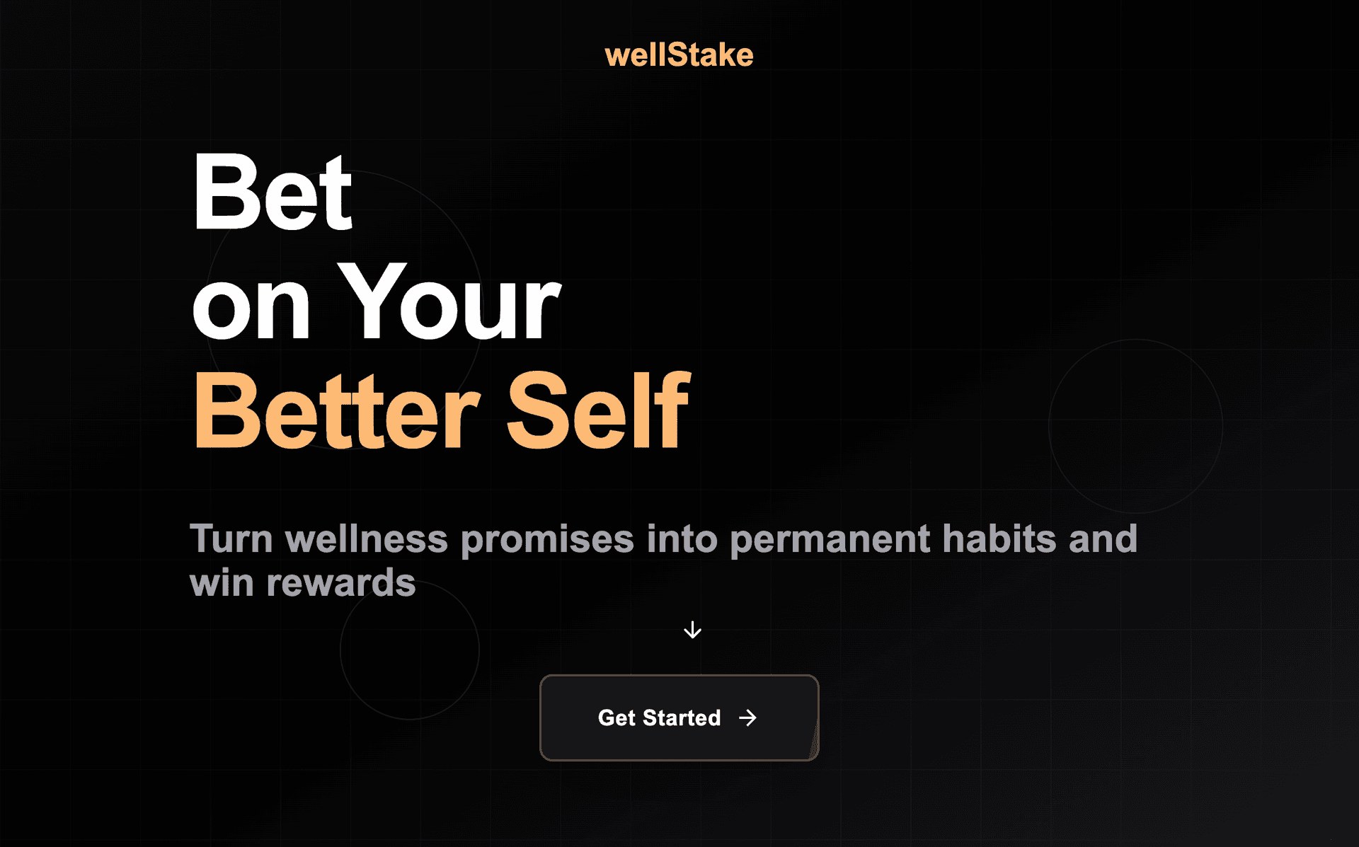 Wellstake - Fitness accountability dApp (solana breakout hack)